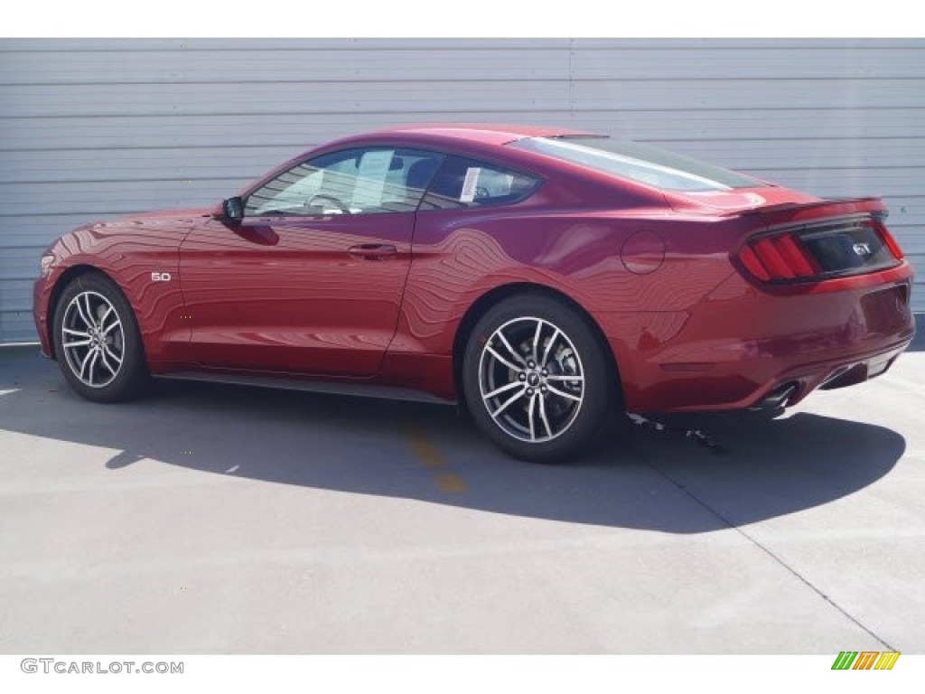 2017 Mustang GT Coupe - Ruby Red / Ebony photo #4