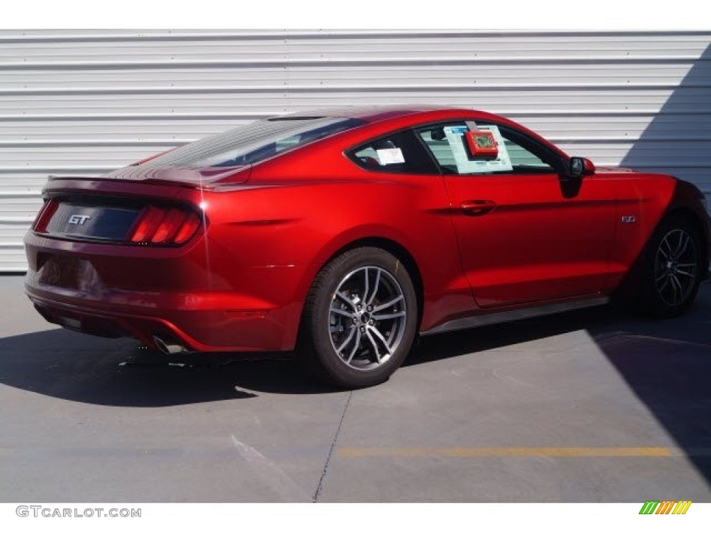 2017 Mustang GT Coupe - Ruby Red / Ebony photo #6