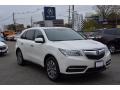 2015 White Diamond Pearl Acura MDX SH-AWD Technology  photo #1