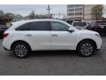 2015 White Diamond Pearl Acura MDX SH-AWD Technology  photo #2