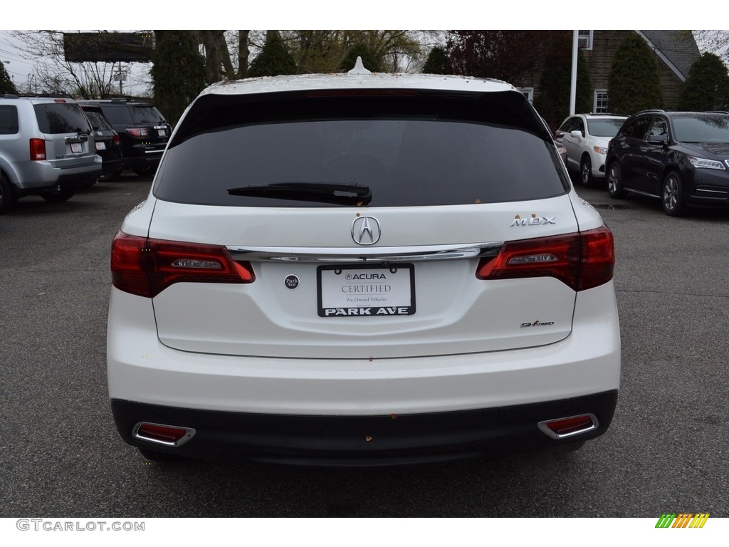 2015 MDX SH-AWD Technology - White Diamond Pearl / Graystone photo #4