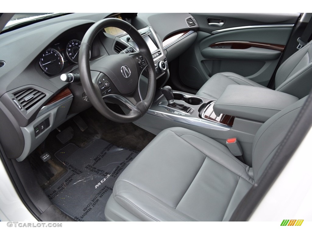 2015 MDX SH-AWD Technology - White Diamond Pearl / Graystone photo #11