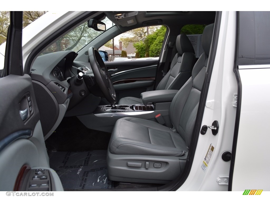 2015 MDX SH-AWD Technology - White Diamond Pearl / Graystone photo #12