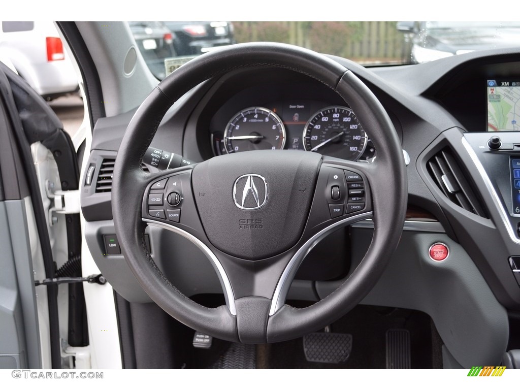 2015 MDX SH-AWD Technology - White Diamond Pearl / Graystone photo #18
