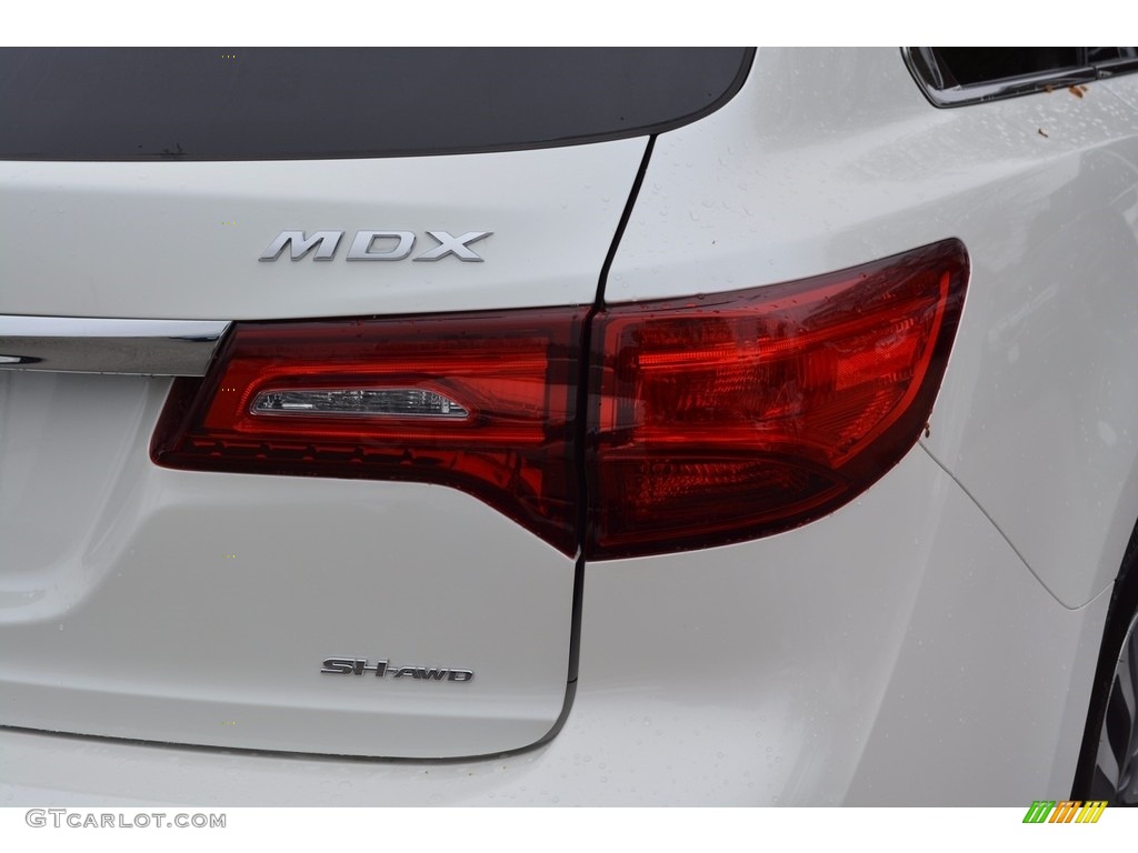 2015 MDX SH-AWD Technology - White Diamond Pearl / Graystone photo #24