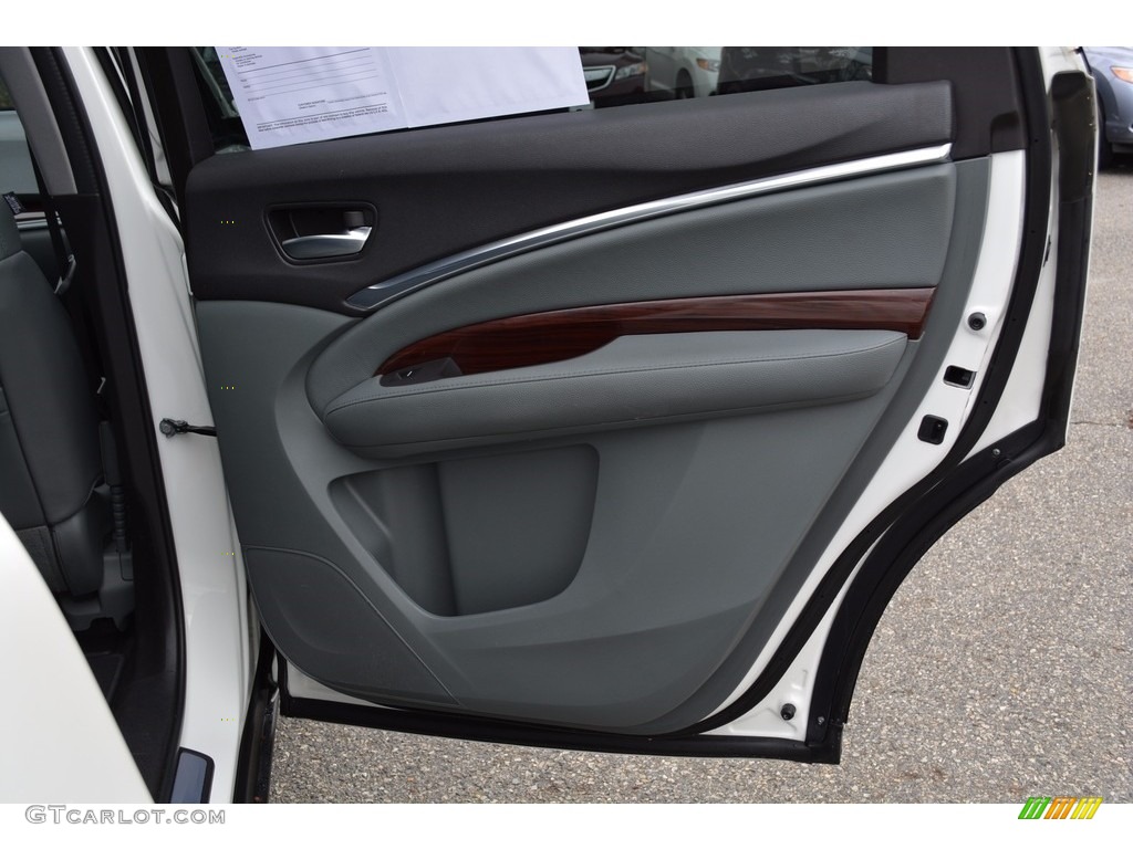 2015 MDX SH-AWD Technology - White Diamond Pearl / Graystone photo #25