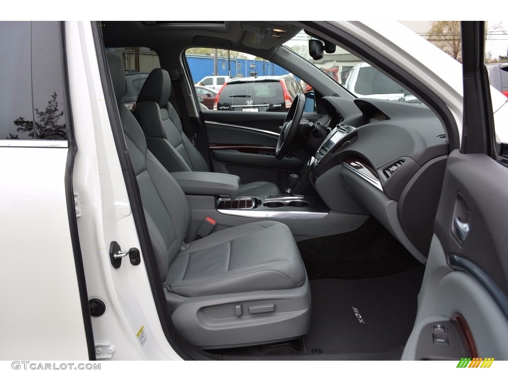 2015 MDX SH-AWD Technology - White Diamond Pearl / Graystone photo #29