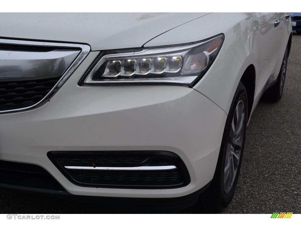 2015 MDX SH-AWD Technology - White Diamond Pearl / Graystone photo #32