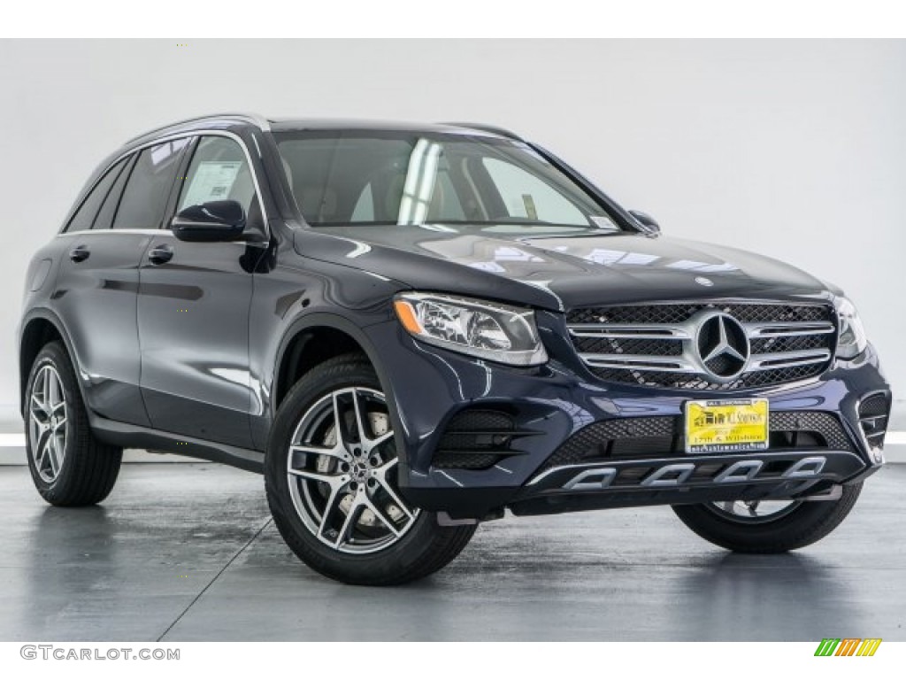 Lunar Blue Metallic 2017 Mercedes-Benz GLC 300 Exterior Photo #120022704