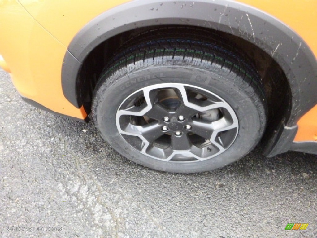 2014 XV Crosstrek 2.0i Limited - Tangerine Orange Pearl / Black photo #2