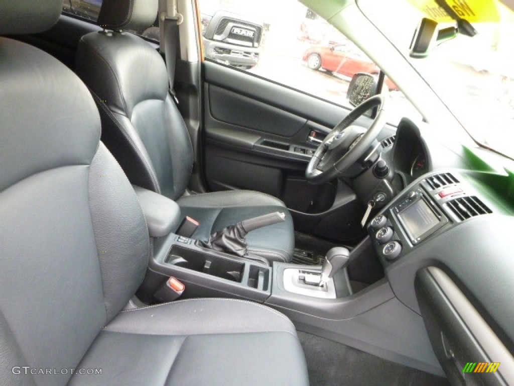 2014 XV Crosstrek 2.0i Limited - Tangerine Orange Pearl / Black photo #10