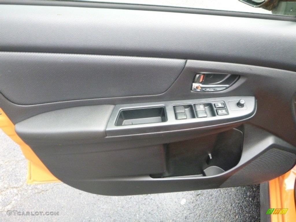 2014 XV Crosstrek 2.0i Limited - Tangerine Orange Pearl / Black photo #14