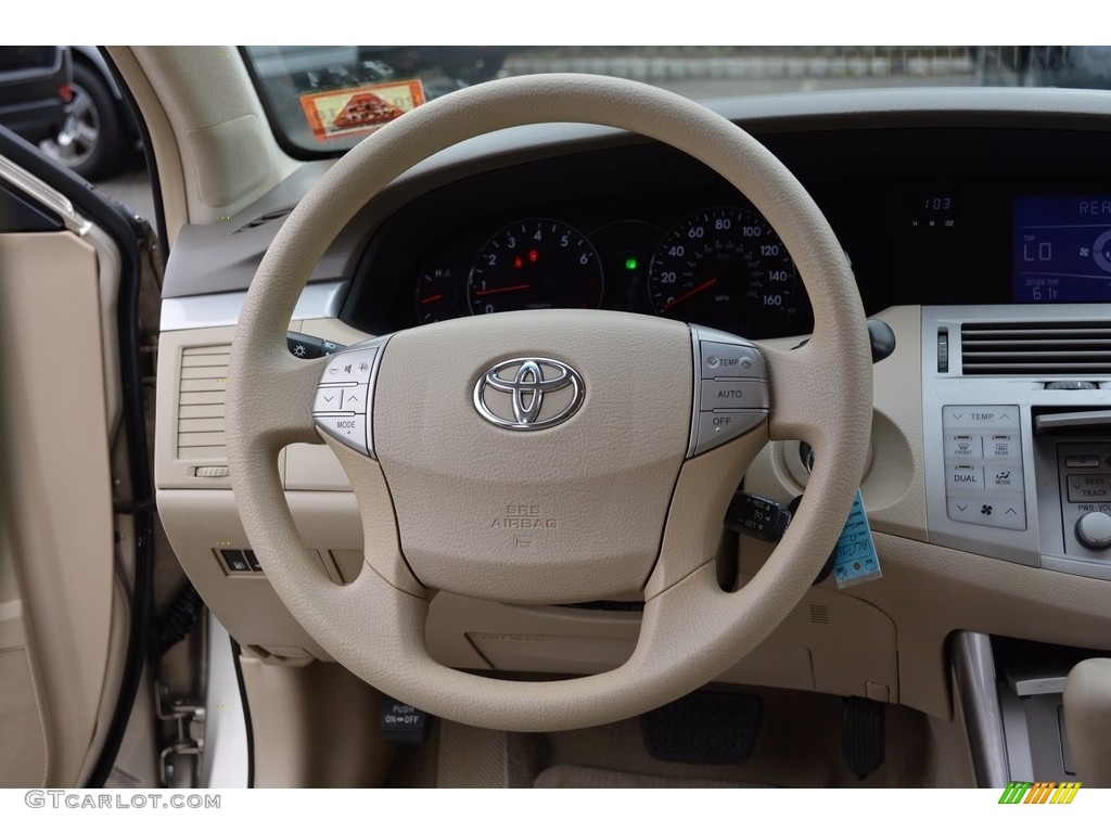 2007 Avalon XL - Desert Sand Mica / Ivory photo #17