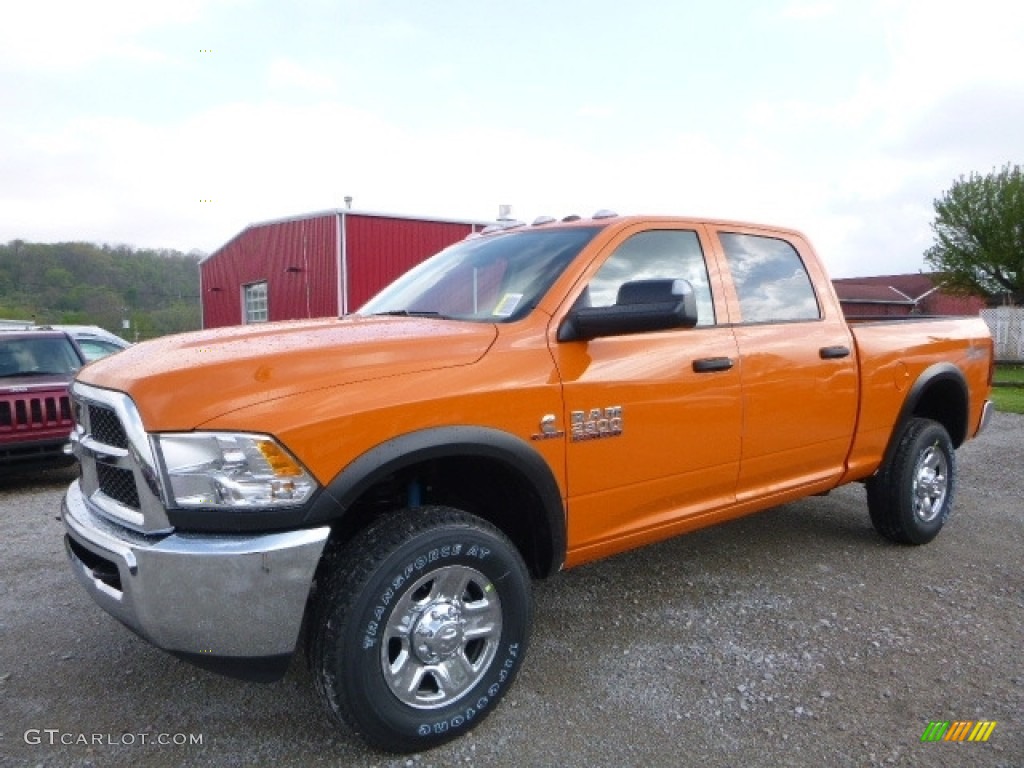 Omaha Orange 2017 Ram 2500 Tradesman Crew Cab 4x4 Exterior Photo #120024498