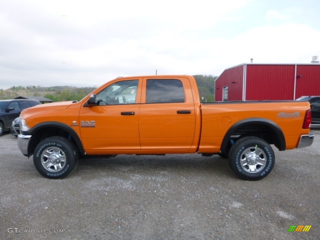 Omaha Orange 2017 Ram 2500 Tradesman Crew Cab 4x4 Exterior Photo #120024534