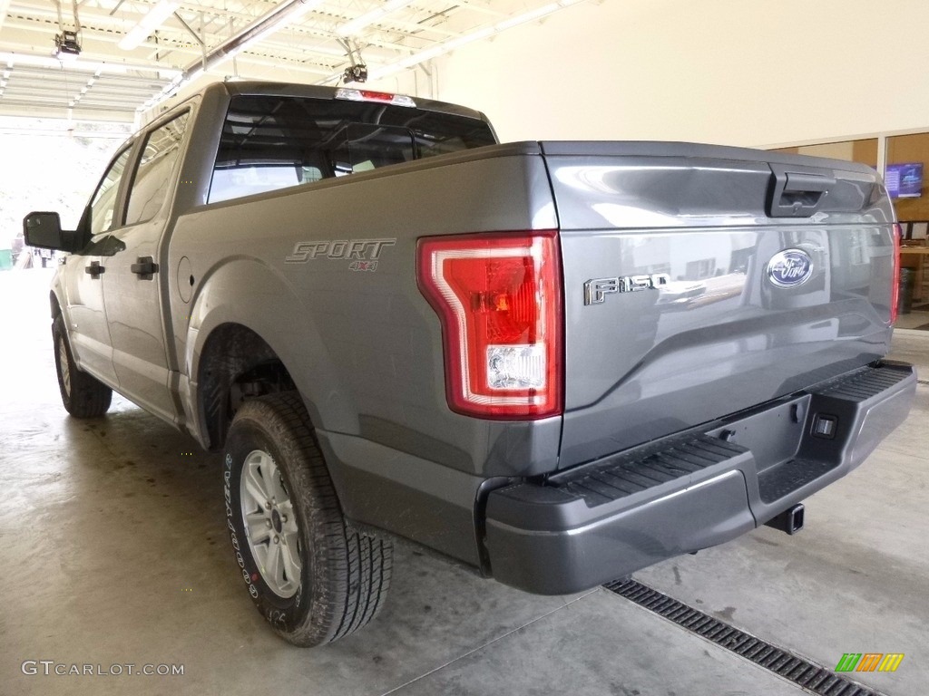 2017 F150 XL SuperCrew 4x4 - Magnetic / Earth Gray photo #4