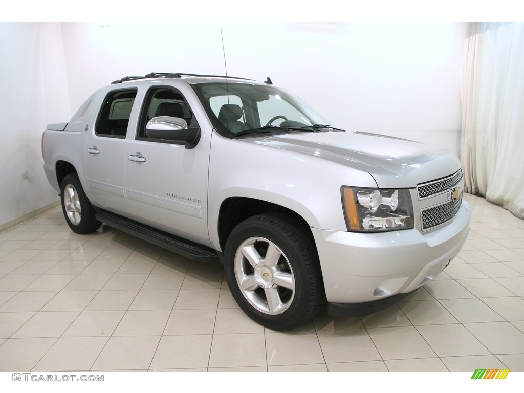 2013 Avalanche LTZ 4x4 Black Diamond Edition - Silver Ice Metallic / Ebony photo #1