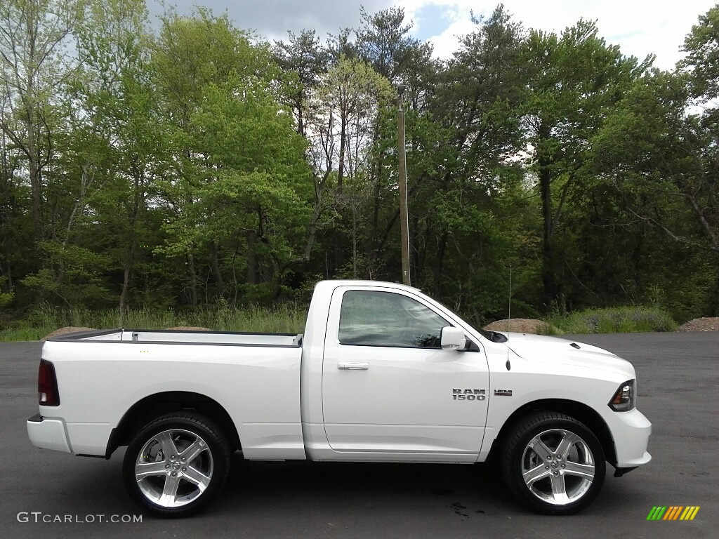 2017 1500 Sport Regular Cab - Bright White / Black photo #7