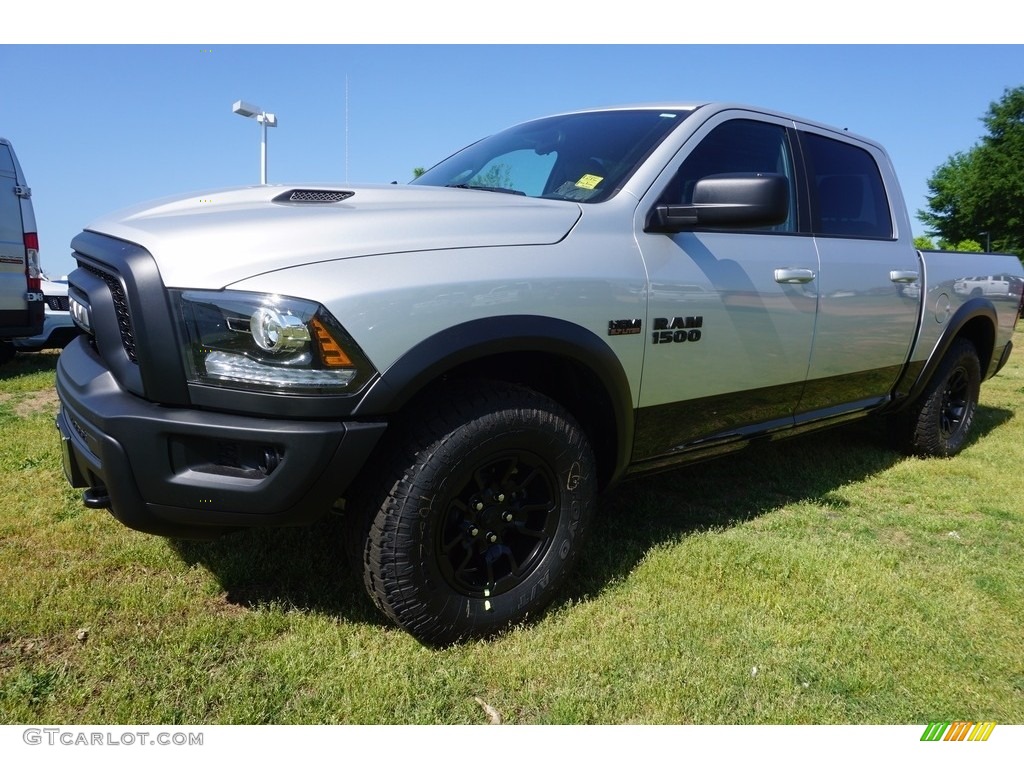 2017 1500 Rebel Crew Cab - Bright Silver Metallic / Black photo #1