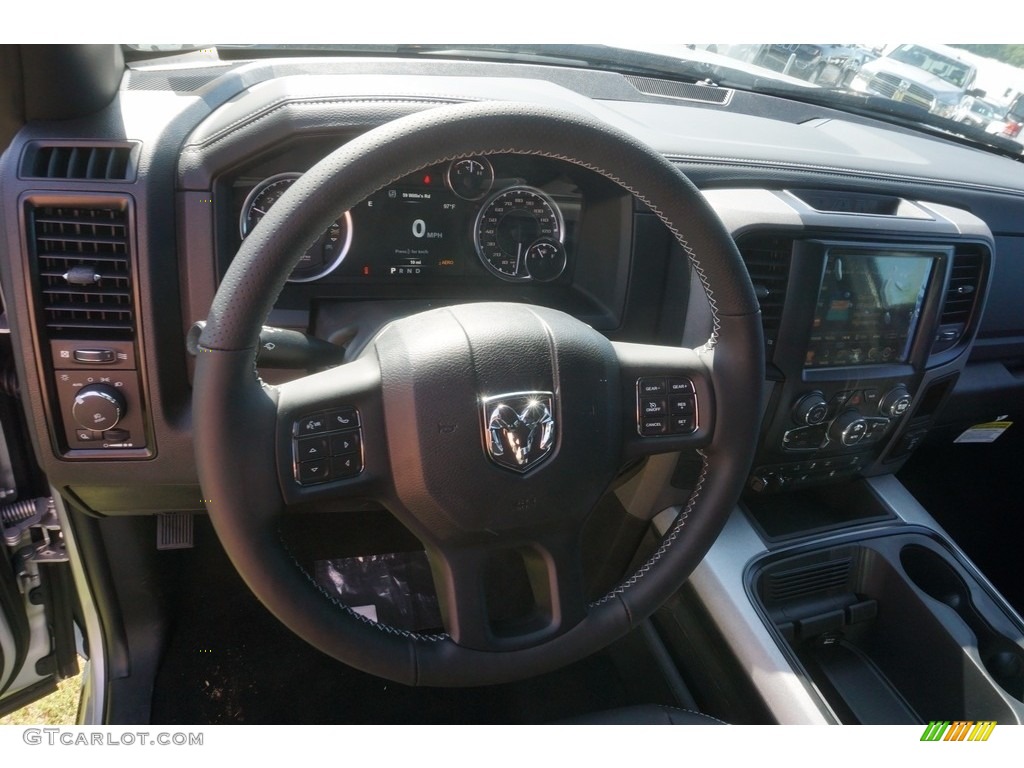 2017 1500 Rebel Crew Cab - Bright Silver Metallic / Black photo #8