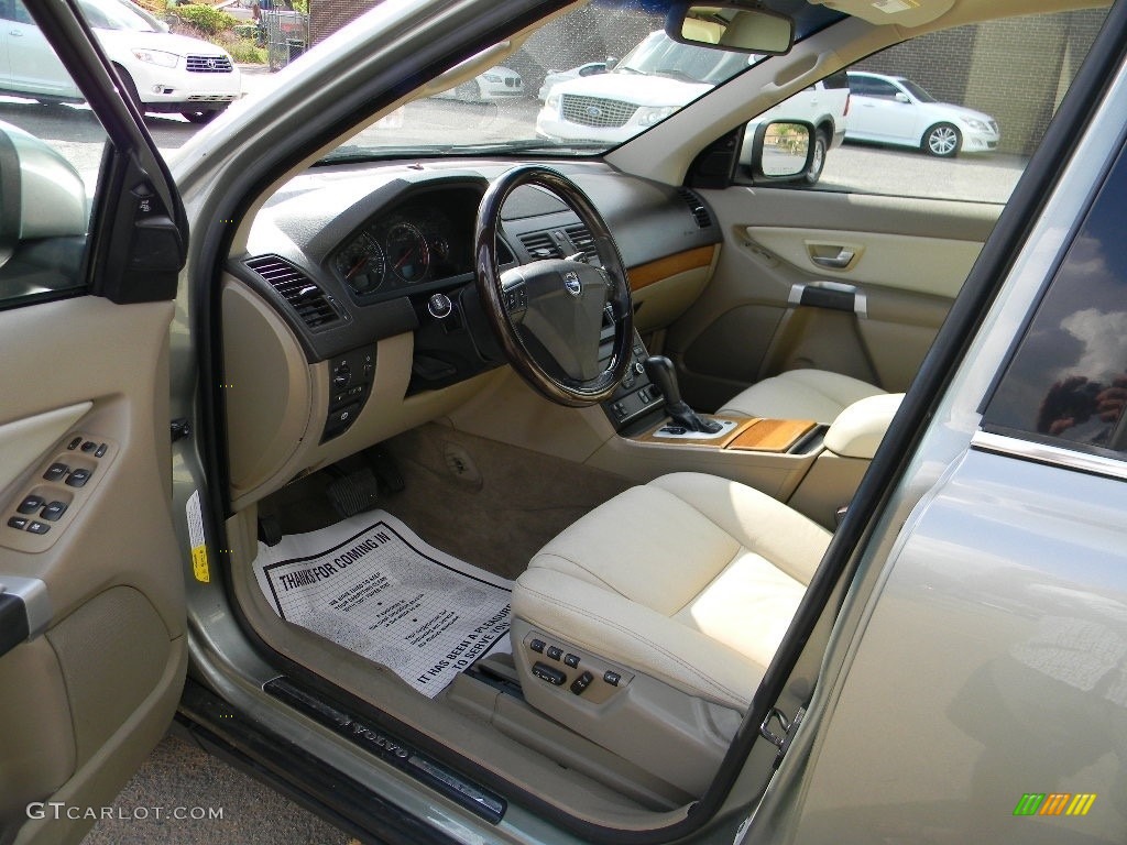 2008 XC90 3.2 - Willow Green Metallic / Sandstone photo #16