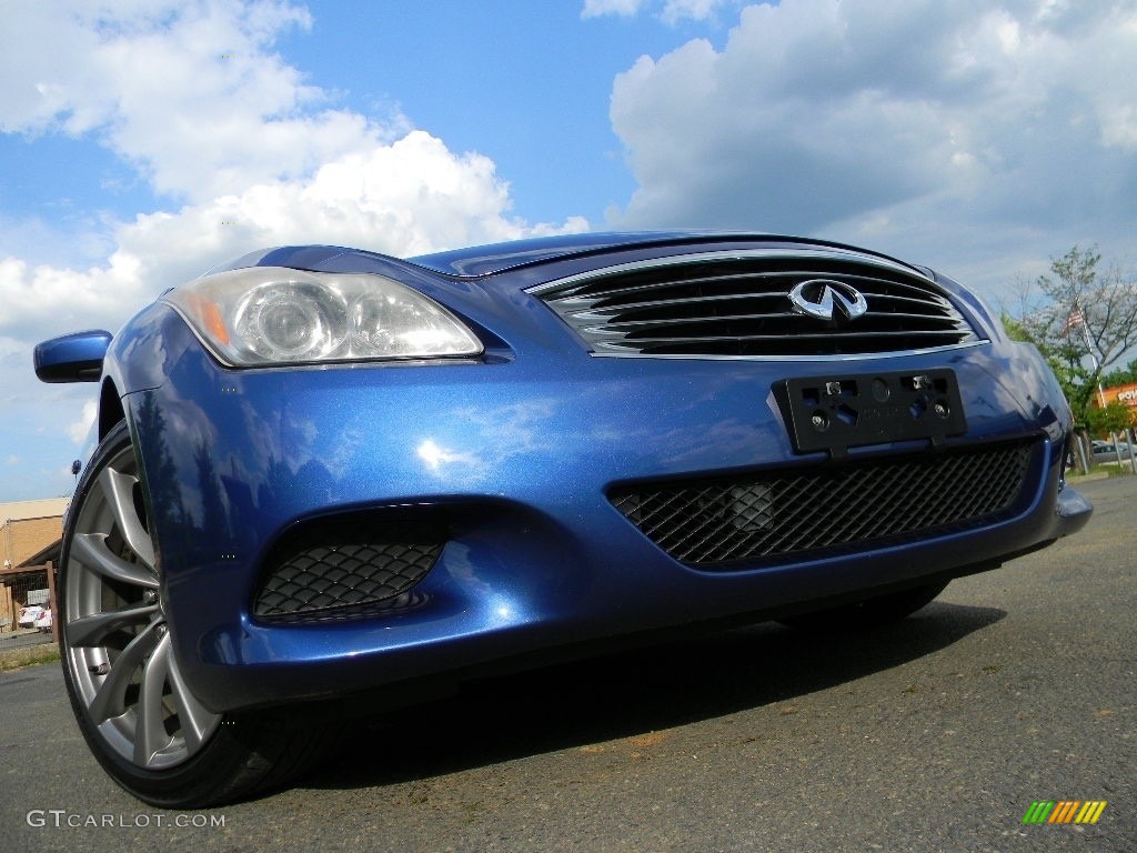 2008 G 37 S Sport Coupe - Athens Blue / Stone photo #1