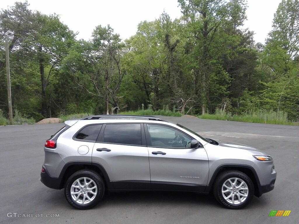 Billet Silver Metallic 2017 Jeep Cherokee Sport Exterior Photo #120031554