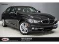 2017 Jet Black BMW 3 Series 330i Sedan  photo #1