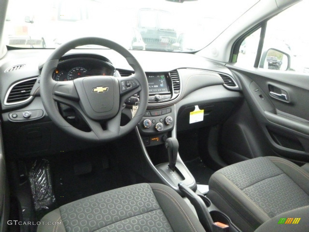 Jet Black Interior 2017 Chevrolet Trax LS Photo #120031878