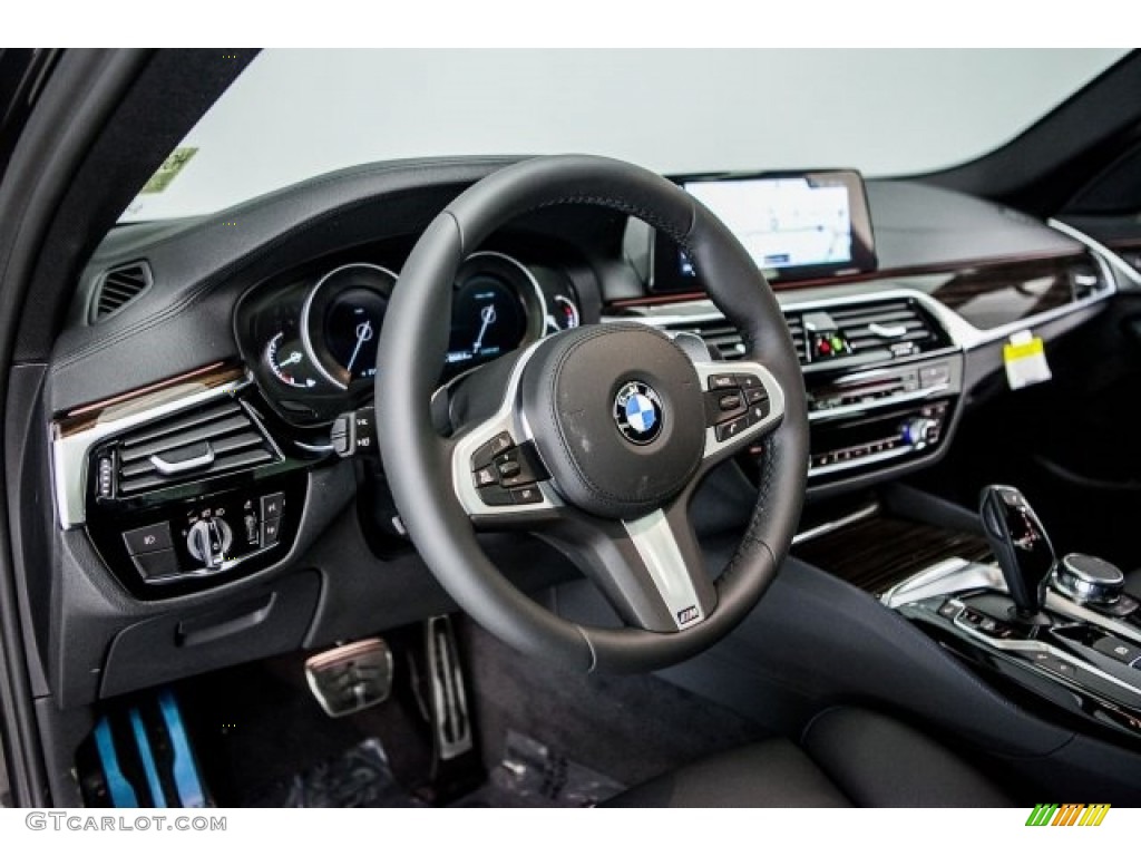 2017 5 Series 540i Sedan - Dark Graphite Metallic / Black photo #5