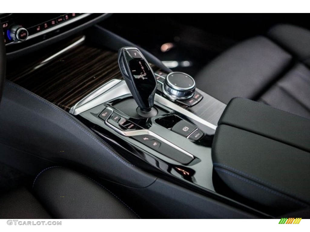 2017 5 Series 540i Sedan - Dark Graphite Metallic / Black photo #7