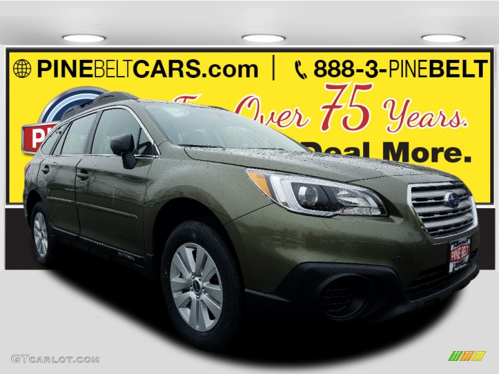 Wilderness Green Metallic Subaru Outback