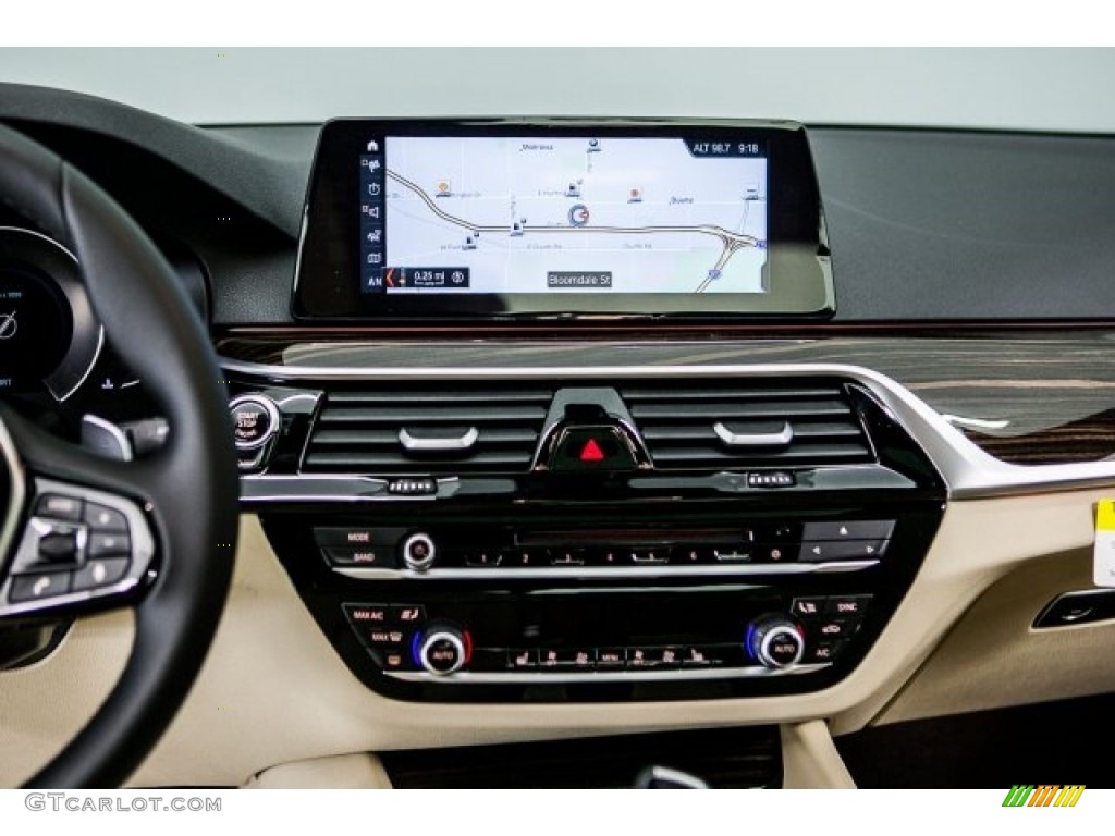 2017 5 Series 530i Sedan - Jet Black / Canberra Beige photo #6