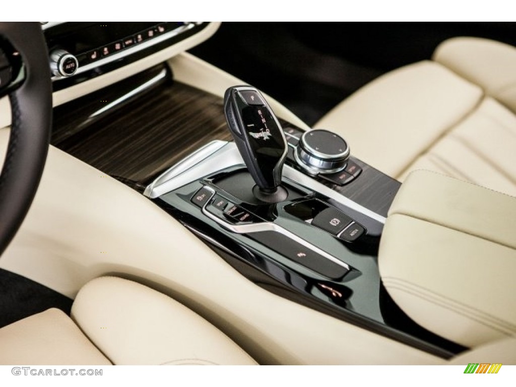 2017 5 Series 530i Sedan - Jet Black / Canberra Beige photo #7
