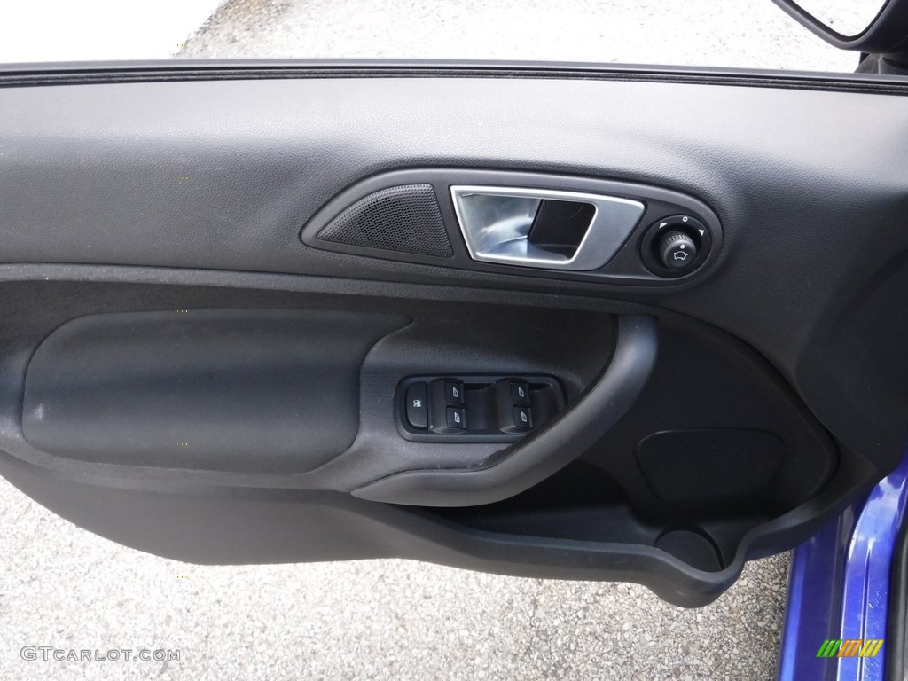 2014 Fiesta SE Sedan - Performance Blue / Charcoal Black photo #11