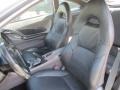 2001 Toyota Celica Black Interior Front Seat Photo