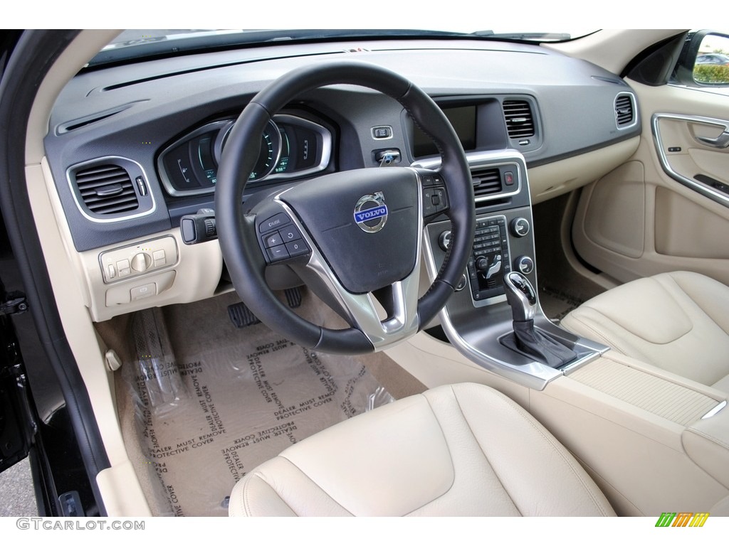 Soft Beige Interior 2014 Volvo S60 T5 Photo #120035772