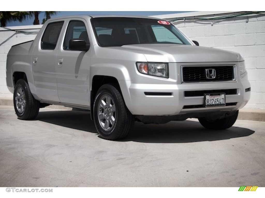 2008 Ridgeline RTX - Billet Silver Metallic / Gray photo #1