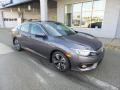 Modern Steel Metallic 2017 Honda Civic EX-T Sedan Exterior