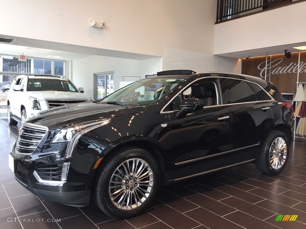 Stellar Black Metallic 2017 Cadillac XT5 Luxury AWD Exterior Photo #120037419