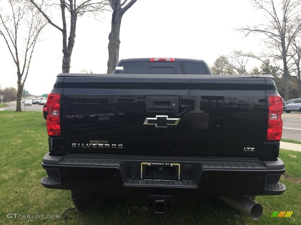 2017 Silverado 2500HD LTZ Crew Cab 4x4 - Black / Jet Black photo #4