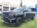 2017 Black Chevrolet Silverado 1500 LTZ Crew Cab 4x4  photo #1