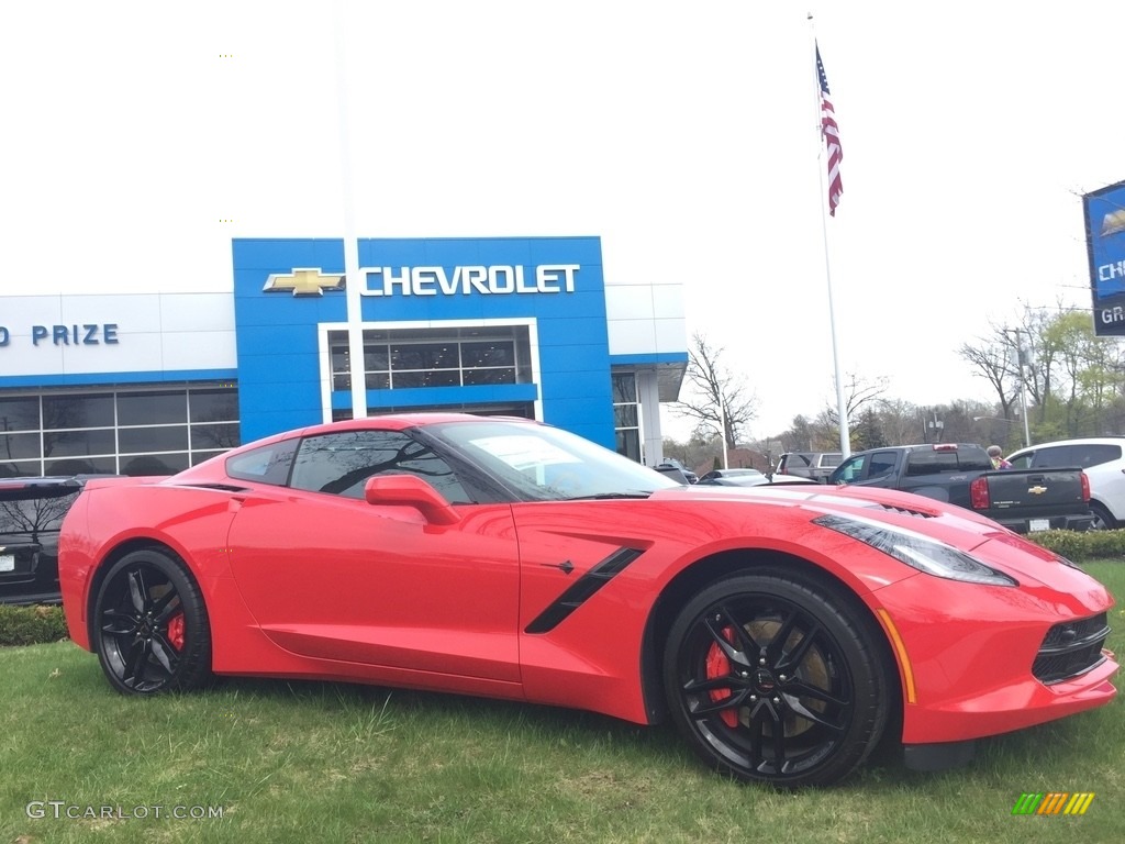 Torch Red 2017 Chevrolet Corvette Stingray Coupe Exterior Photo #120038733