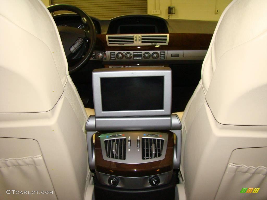 2007 7 Series 750Li Sedan - Black Sapphire Metallic / Cream Beige photo #12