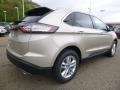 2017 White Gold Metallic Ford Edge SEL AWD  photo #2