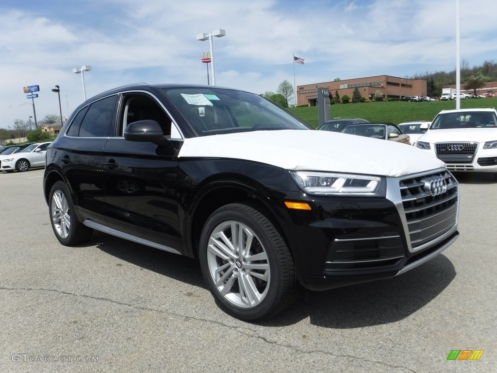 Mythos Black Metallic 2018 Audi Q5 2.0 TFSI Premium Plus quattro Exterior Photo #120042993