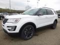 2017 Oxford White Ford Explorer XLT 4WD  photo #6