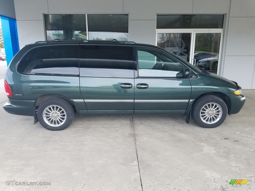 Shale Green Metallic 2000 Chrysler Town & Country Limited Exterior Photo #120044817