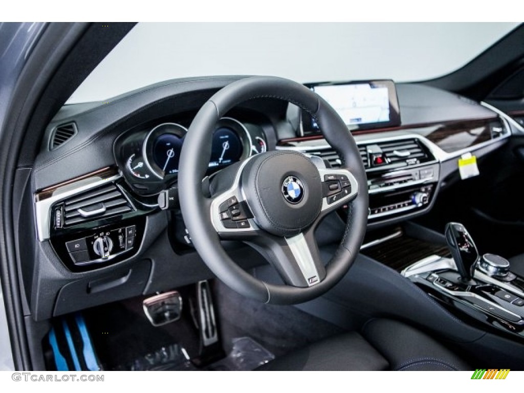 2017 5 Series 530i Sedan - Bluestone Metallic / Black photo #5