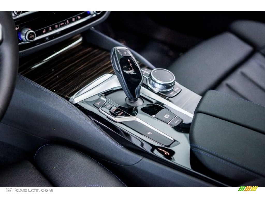 2017 5 Series 530i Sedan - Bluestone Metallic / Black photo #7